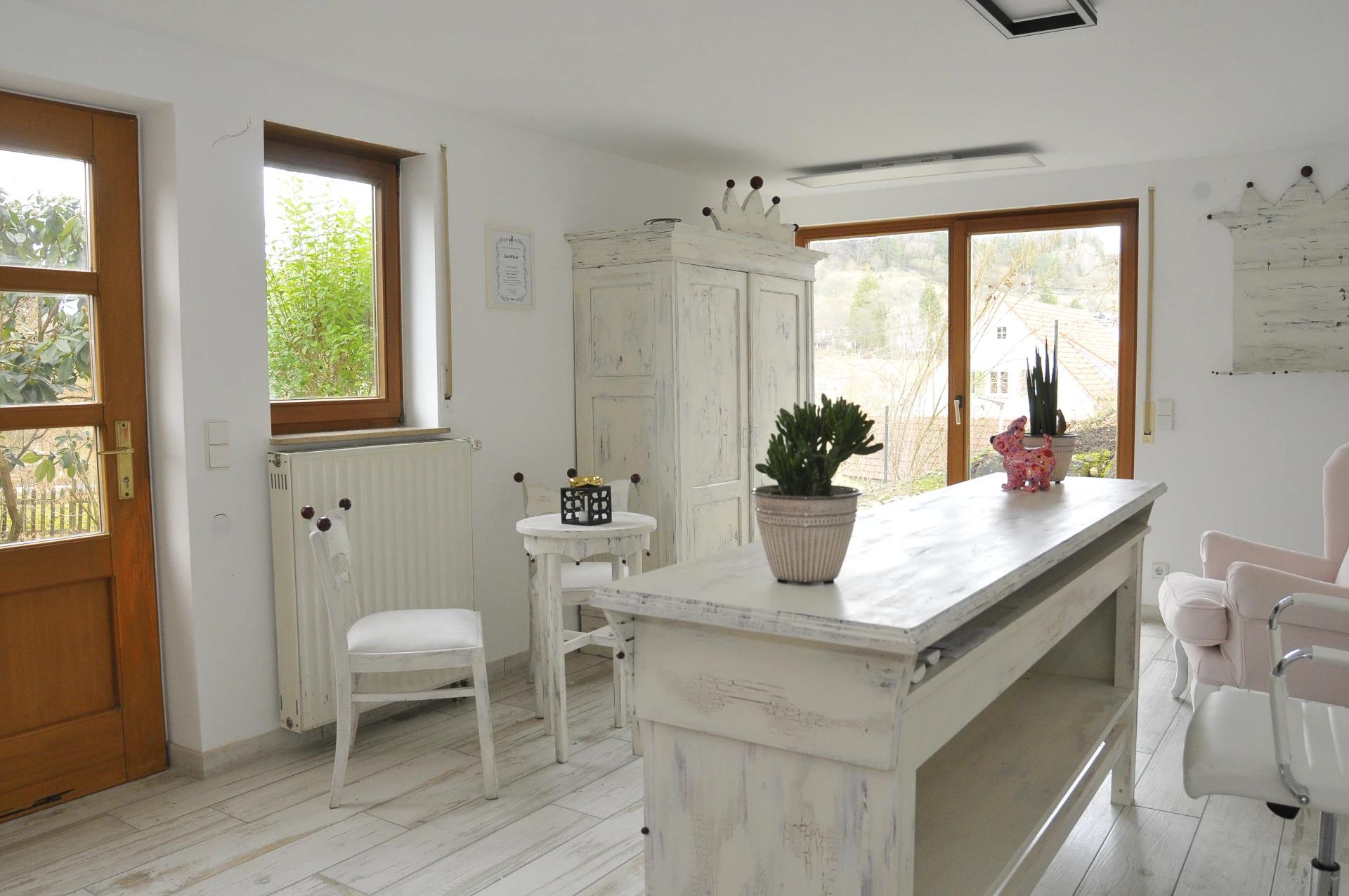 Heller und freundlich eingerichteter Hundesalon Pfötle Paradies in Berglen-Oppelsbohm